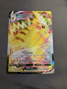 JUMBO Pokemon Card Pikachu VMAX SWSH286 Oversized Promo Holo - Picture 1 of 2