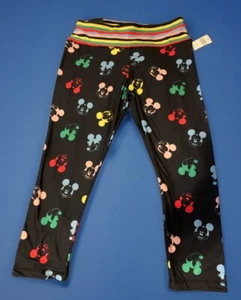 DISNEY PARKS LEGGINGS CROP VISO DI TOPOLINO M Nuovo (N2) - Foto 1 di 10