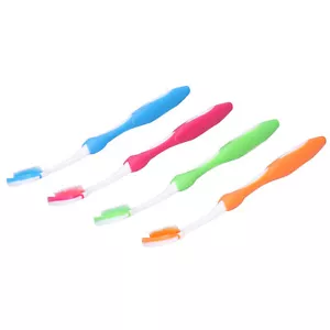 Orabrush Tongue Scraper, Tongue Cleaner Fight Bad Breath,4 Tongue Scraper GOF - Picture 1 of 12