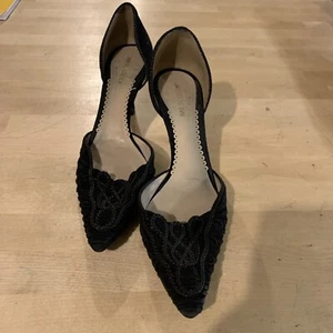 Vintage Giorgio Armani schwarze Heels Größe 37 1/2 - Bild 1 von 8