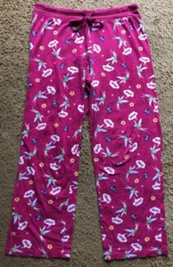 DISNEY Tinkerbell Women's Sleep Pants  size -Medium  Dream Big design - Picture 1 of 5