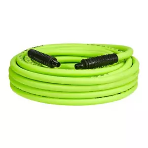 Flexzilla HFZ3850YW3 Air Hose 3/8In X 50Ft 3/8In MNPT Fittings - Picture 1 of 2