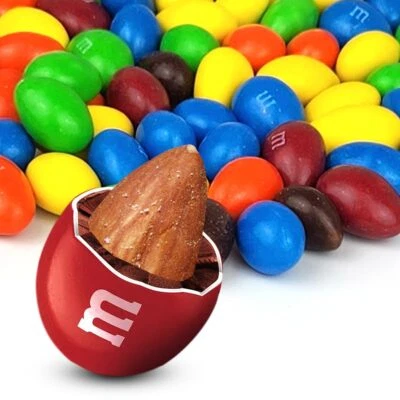 M&M's ALMOND MILK CHOCOLATE COAT, VALUE PACK LIMITED TIME IN POUND BAG- PICK NOW - Image 1 of 4