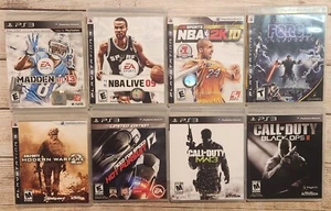 Play Station 3 Lot Of 8 Games - Picture 1 of 10