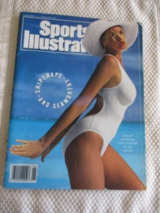 Traje de baño Ashley Montana Sports Illustrated 11 de febrero de 1991 edición SIN ETIQUETA - Imagen 1 de 2
