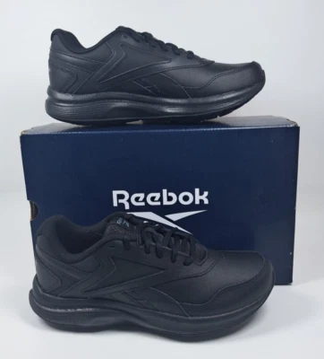 Reebok Shoes Womens 7.5 Black Walk Ultra 7 DMX Max MemoryTech Ortholite Sneakers - Image 1 of 4
