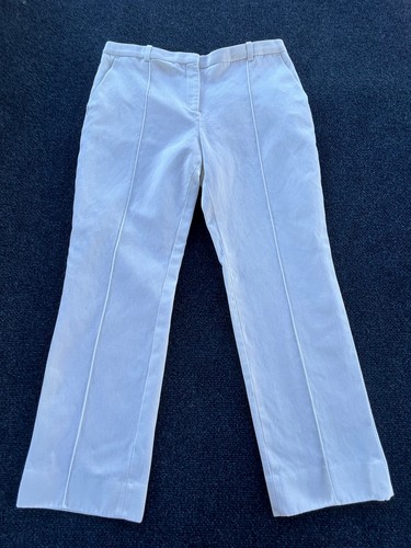 Pantaloni Celine Tagliati Gamba Destra 100% Cotone Pantaloni Celine 40 US 8