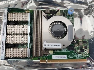 CISCO MLOM VIC 1457 UCSC-MLOM-C25Q-04 Quad Port 25G SFP28 - Picture 1 of 4