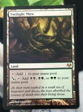 Twilight Mire MTG Eventide Rare Land Moderately Played x1 OC2