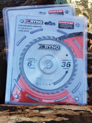 XRYNO TUFF BLADE XRYNO Jamb Saw Blade 6-3/16" Compare to 10-47 Roberts 10 -55 10-56 And 10-46