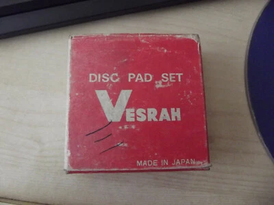 GENUINE YAMAHA PART NO 464-20000-11 NOS BRAKE PADS FS1 FS1DX VESRAH VD203 FA28 - Image 1 of 4