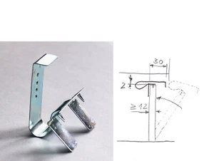 1 Sockelblenden-Halter Klammer Turboclip Sockelhalter Sockel-Befestigung Küchen - Bild 1 von 3