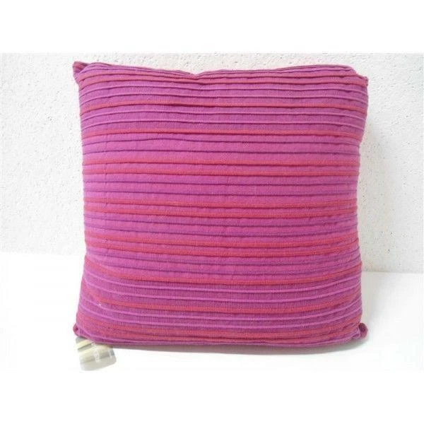 CUSCINO ARREDO "PANIKER" COTONE POLTRONA DIVANO LETTO SALOTTO - FUCSIA - Immagine 1 di 1
