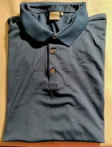 Men's PING Sensorcool Golf ⛳ Royal Blue Polyester Spandex Polo Shirt XL NWOT - Picture 1 of 6