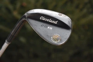 LEFT HAND Cleveland CG15 Tour Zip Groove 60* Black Lob Wedge / LH 35.5" - Picture 1 of 14