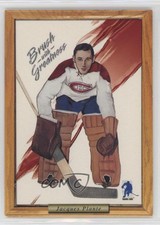 2003-04 ITG Be A Player Memorabilia Brush with Greatness Draw Jacques Plante HOF