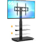 Universal Floor TV Stand with Swivel Mount for 27-65 inch LCD LED TVs, Bedroom