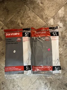 Sanitaire Vacuum Cleaner Bags Style ST Lot of 2 Packs of 5 Bags Each - Picture 1 of 9