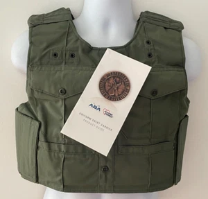 SECOND CHANCE Uniform Hemd Rüstungsträger 4 Taschen seitlich offen klein KURZ grün - Bild 1 von 17