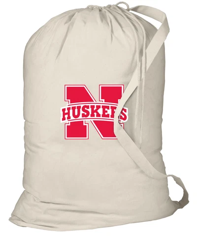 UNL Laundry Bag Nebraska Huskers Laundry BagGRADUATION GIFT Cover