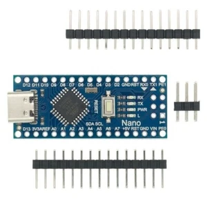 Nano ATmega328p Board CH340 USB Chip Arduino Kompatibel USB Typ C Development - Bild 1 von 1