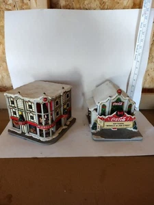 Vintage Hawthorne Dorf Coca Cola Gebäude Theater/Abteilung - Bild 1 von 6