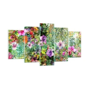 Quadro su Vetro 160x85cm fiore estate natura Stampe Immagini Moderni Murale - Foto 1 di 10