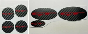 Kia Proceed GT Ceed GT Aufkleber Carbon für Embleme und Nabendeckel Farbauswahl - Bild 1 von 2