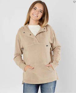 RVCA Womens Racked Anorak Fleece Hoodie Hooded Sweatshirt XS(Extra Small) - Picture 1 of 7