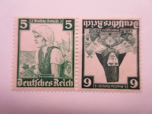 GERMANY Zusammendrucke Michel K25 MNH Lot10* Cat €15 - Picture 1 of 1