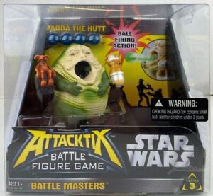 Attacktix Battle Figure Game Battle Masters Star Wars Jabba The Hutt 2005 Hasbro