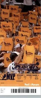 Los Angeles Clippers vs Memphis Grizzlies 2013 Playoff Ticket - Round 1 Game 1  - Image 1 of 2