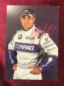 PrePrint-Autogramm JUAN PABLO MONTOYA-Motorsport KOLUMBIEN-Formel 1-Allianz AK