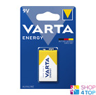 VARTA 9V Energy Battery Alkaline 9V E-Block 4122 MN1604 Transistor Exp 2027 New