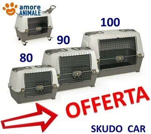 Transportín para Perros Skudo Coche 80/90/100 - Legal para Viajes En Coche - Imagen 1 de 5