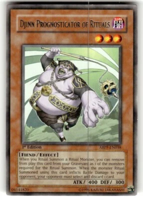 Djinn Prognosticator of Rituals ABPF-EN038 Absolute Powerforce 1st Edition NM - Image 1 of 2