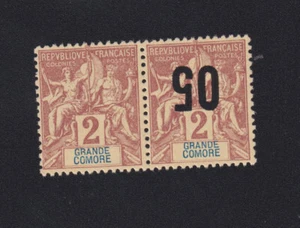 ❤️❤️ Timbre de Grande Comore colonie, N° 20f, 2 c Groupe neuf sans gomme ❤️❤️❤️ - Imagen 1 de 1