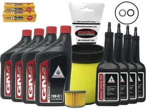 Honda OEM Tune Up Kit for 2015-2023 Pioneer 700 with 10W-40 Oil - Picture 1 of 2