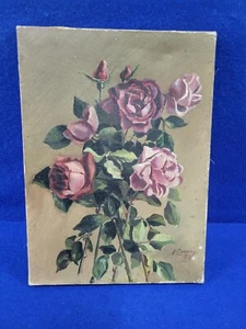 TABLEAU PEINTURE HUILE SUR TOILE SIGNE J. IMARY 1915 - Imagen 1 de 12