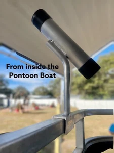 9" Right Angle Pontoon Boat Fishing Rod Holder - Picture 1 of 5