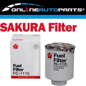 Sakura Fuel Filter for Toyota Hiace LH71 2.4L Diesel 4cyl 2L 1984~1989 - Picture 1 of 3