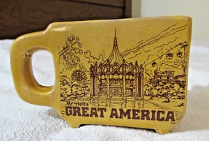 Marriott's Great America Amusement Park Souvenir half a cup of coffee mug  EUC - Picture 1 of 8