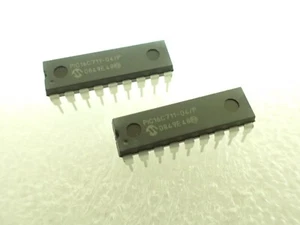 MICROCHIP PIC16C711-04/P MICROCHIP 8-BIT MCU DIP18 ROHS UK STOCK x2pcs - Picture 1 of 3