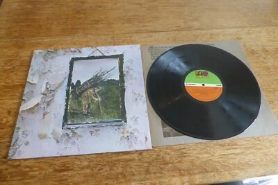 Led Zeppelin IV Untitled UK 1972 Atlantic Transitional Misprint K 50008 Rock LP - Bild 1 von 4