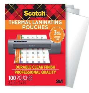 laminating sheets 5 mil - Picture 1 of 2