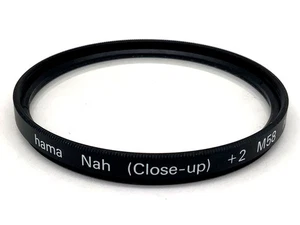 Hama Macro Lens Close-Up +2 M58 (XX II) Filter 58Mm Circular - Picture 1 of 1