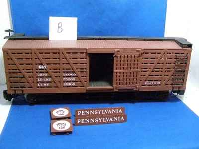 G Scale Bachmann Stock Car PRR 642 B  NO box   me - Image 1 of 4