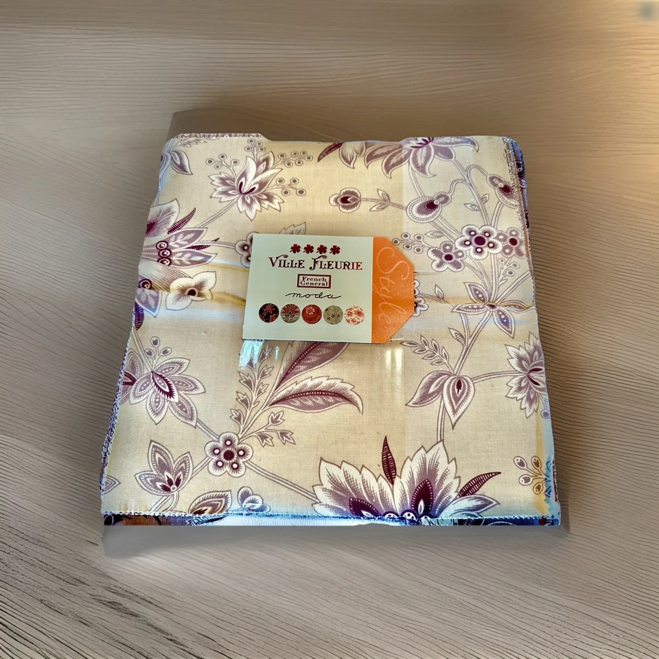 Ville Fleurie By French General For Moda Layer Cake #13760LC - Image 1 of 4