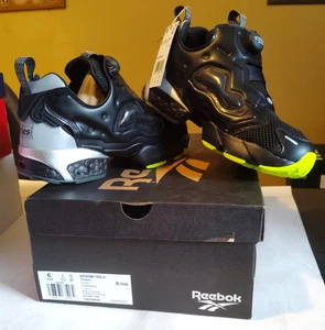 NEW Reebok X Aries InstaPump Fury 94 Silver Black Men's Sz 6 Sneakers 100208650 - Bild 1 von 11