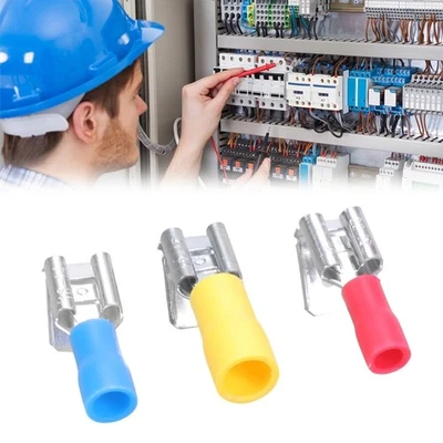 Quick Disconnect Spades Connectors with Half Insulated Terminals Simple - Image 1 of 4